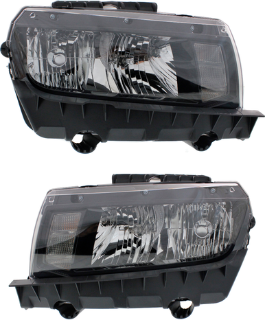 CAMARO 14-15 HEAD LAMP RH AND LH, Assembly, Halogen, Convertible/Coupe ...