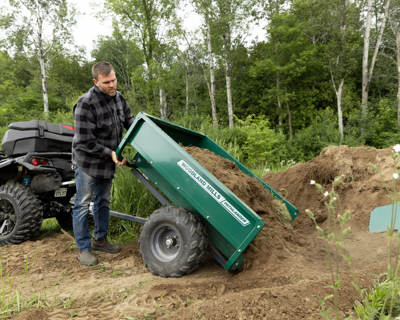 Pathlander Pathlander™ Off-Road ATV/UTV Trailer | Woodland Mills
