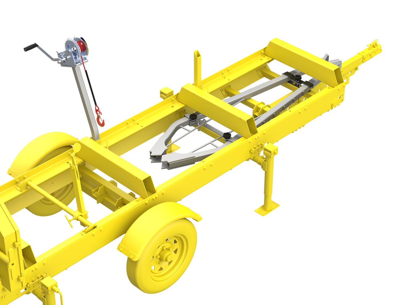 Woodlander® Log Loading Ramp & Winch Kit