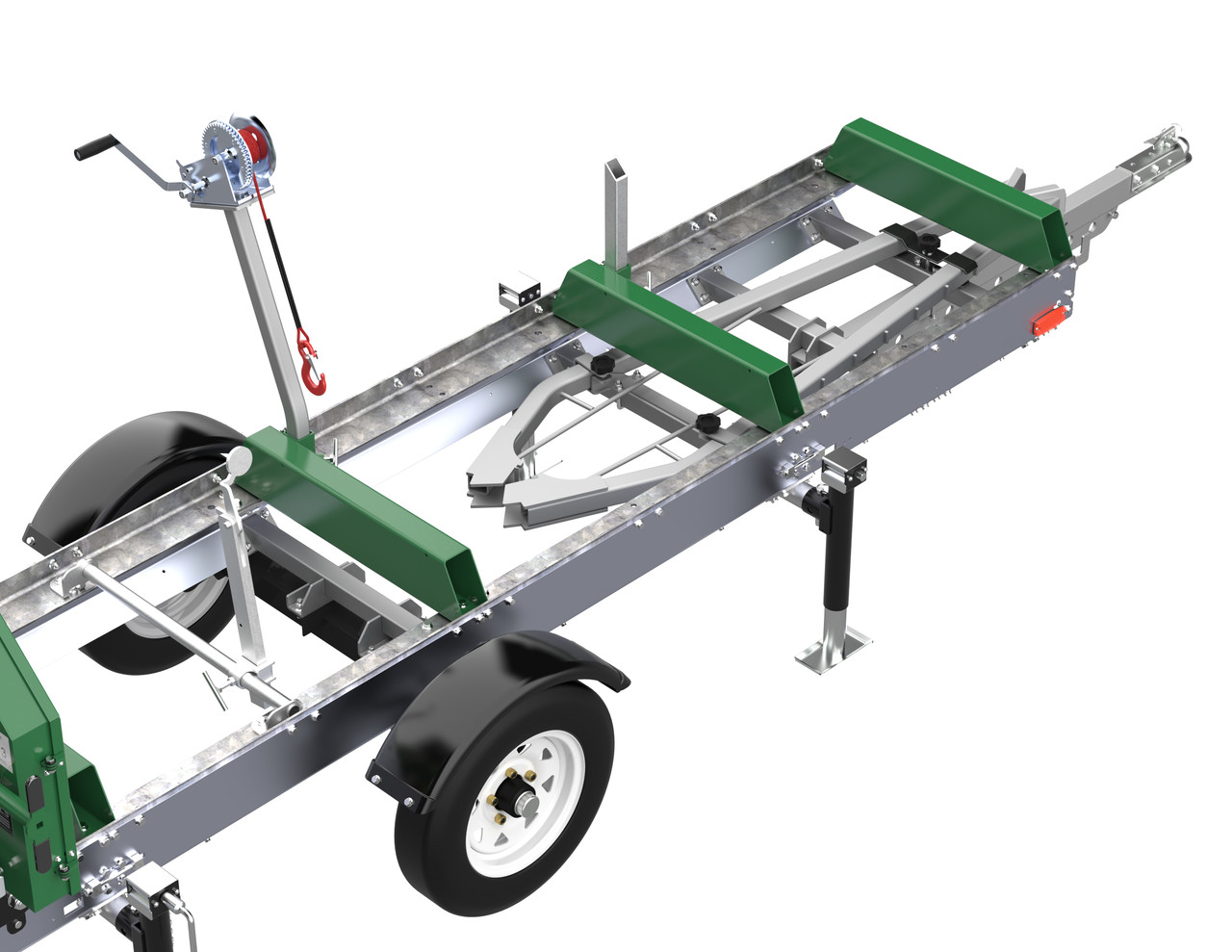 Woodlander® Log Loading Ramp & Winch Kit