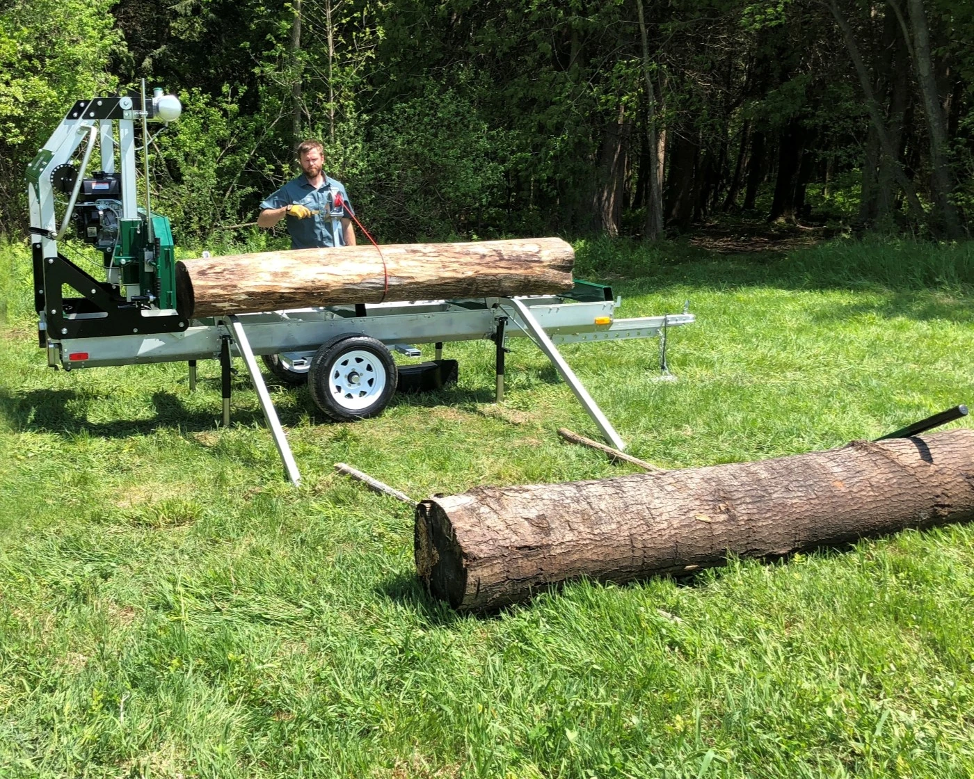 Woodlander® Log Loading Ramp & Winch Kit