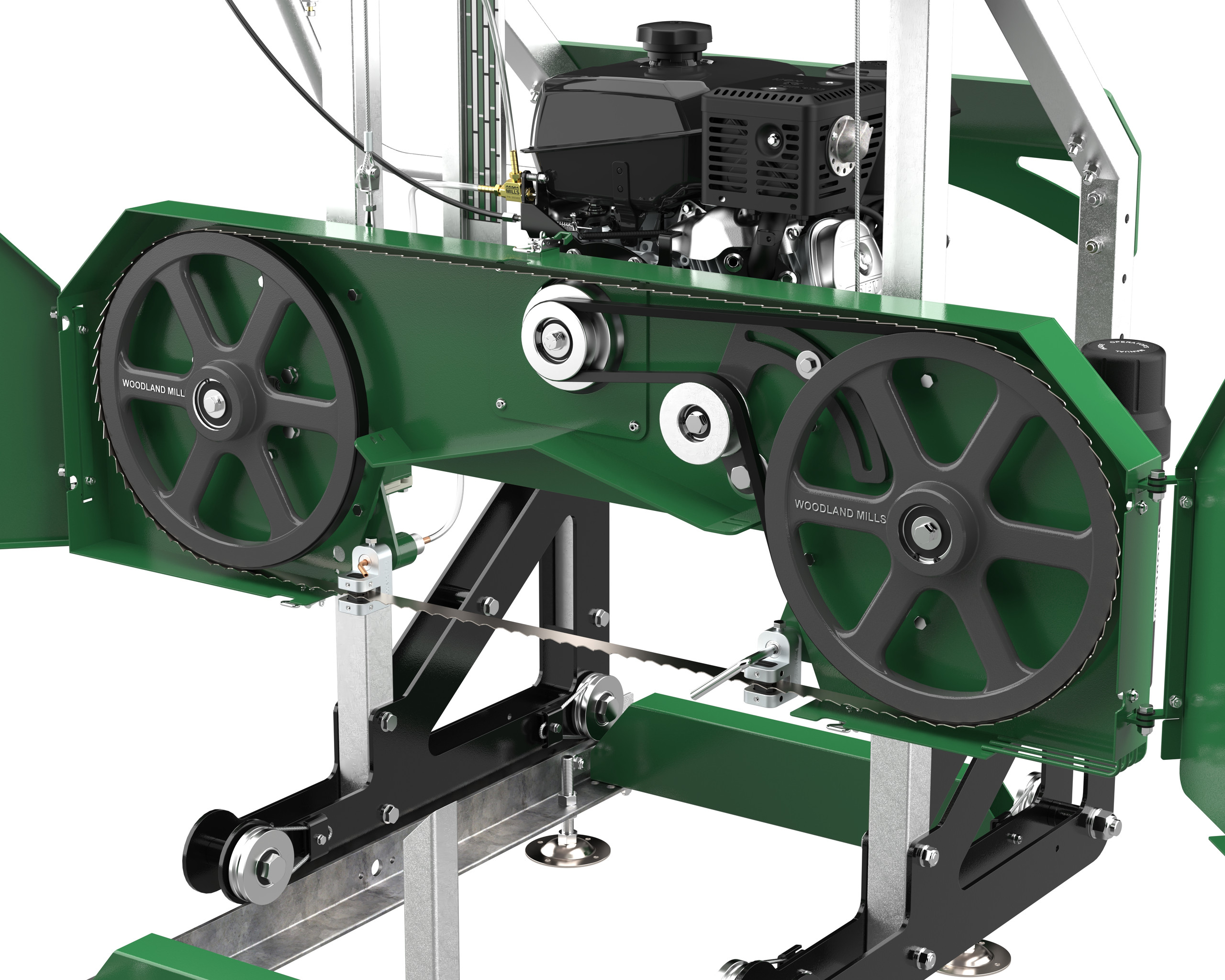 LES MILLS バーベルシャフト 約1.2メートル HM122_Bandwheel_Belts__92212.