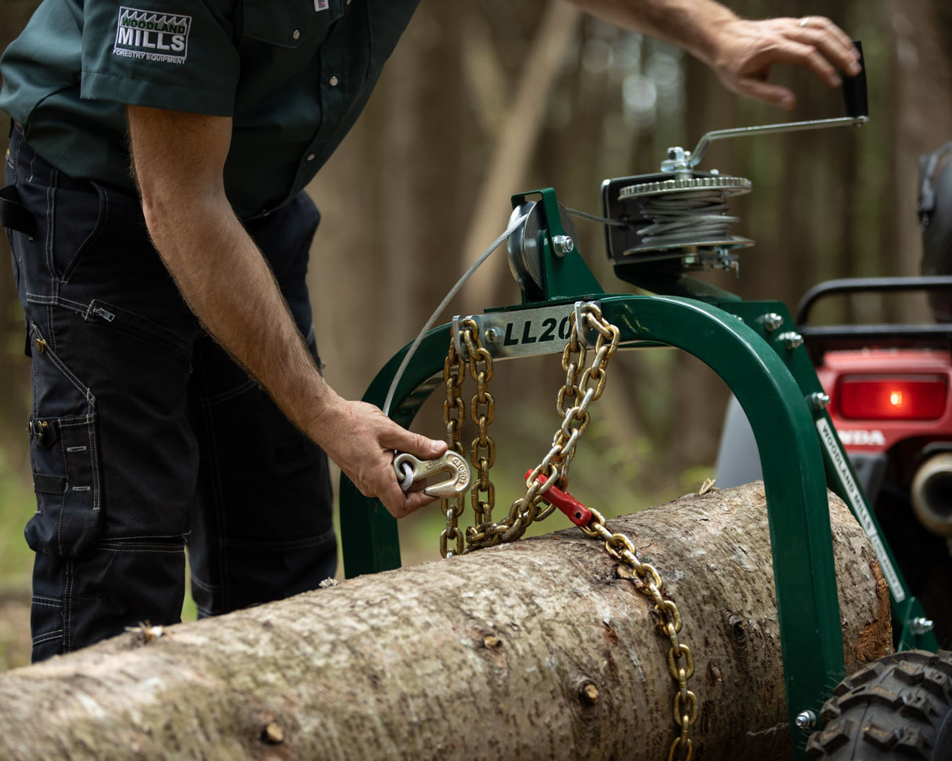 Loglander™ 20 Log Arch | Woodland Mills