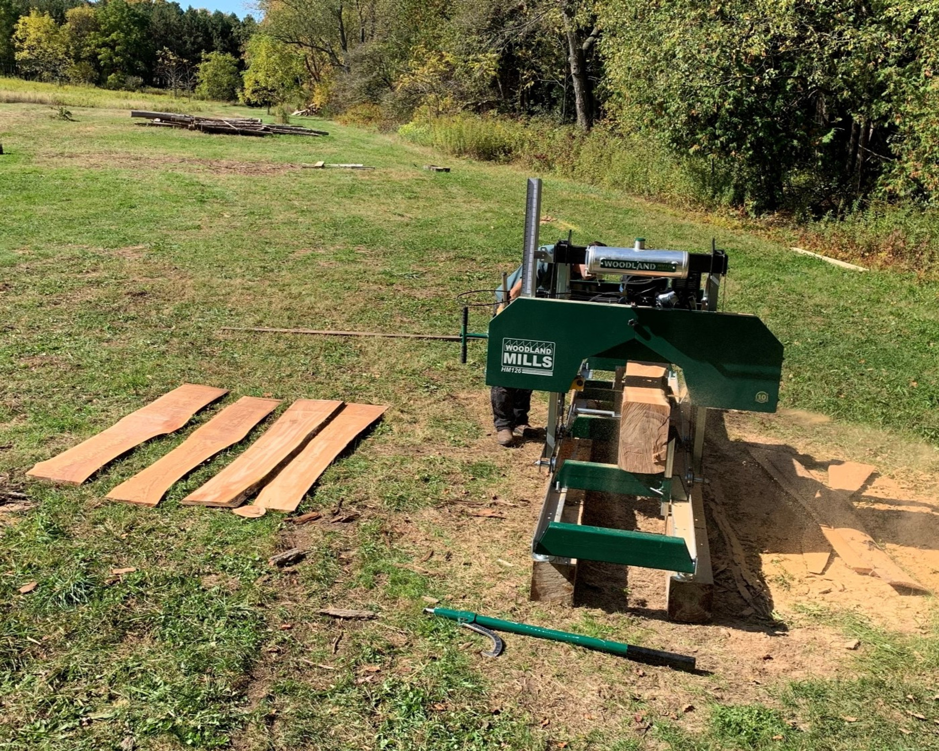 HM126 Portable Sawmill | Woodland Mills
