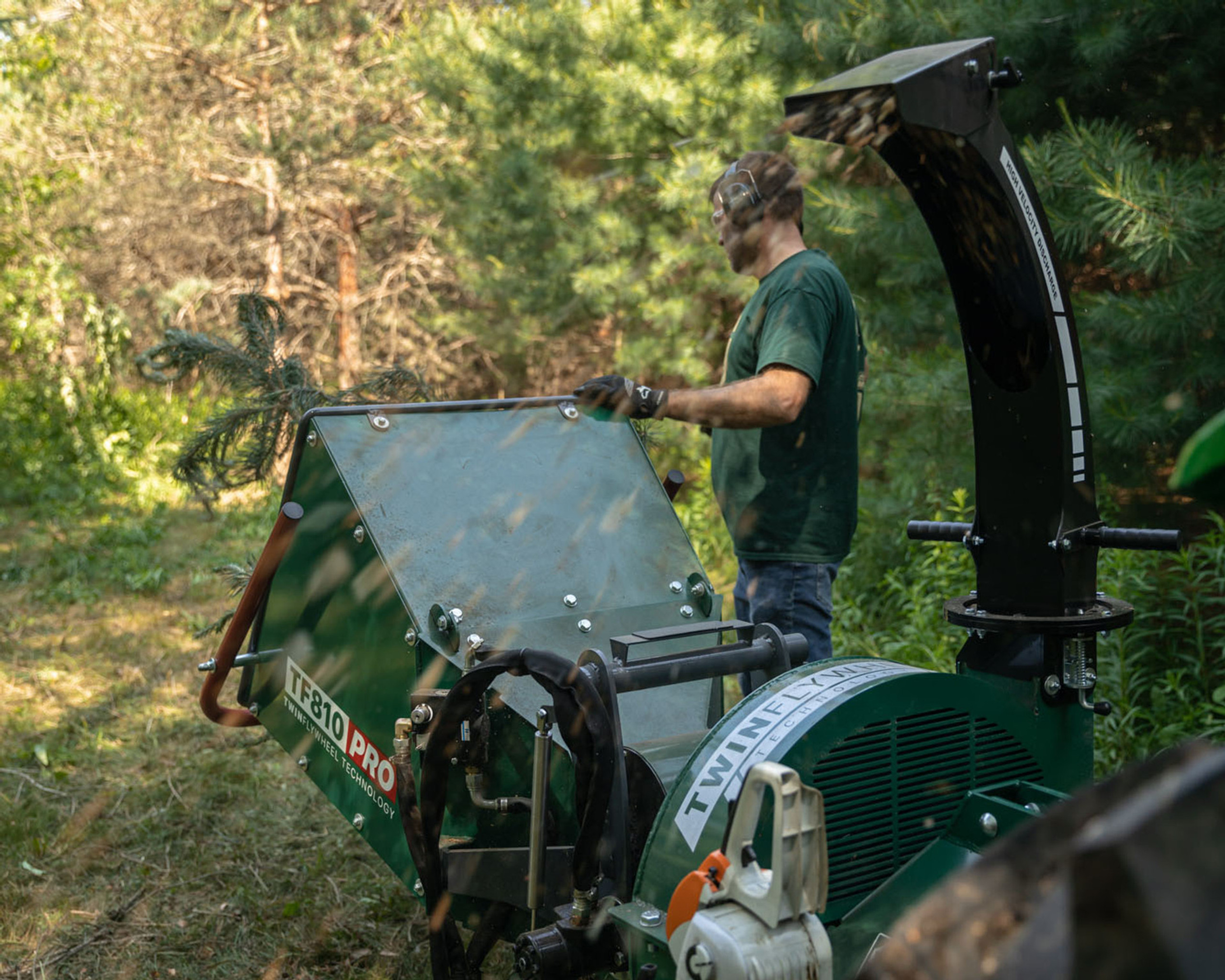 boIstre WALLENSTEIN BXMC34B Wood Chipper/Shredder | Timberstar Tractor