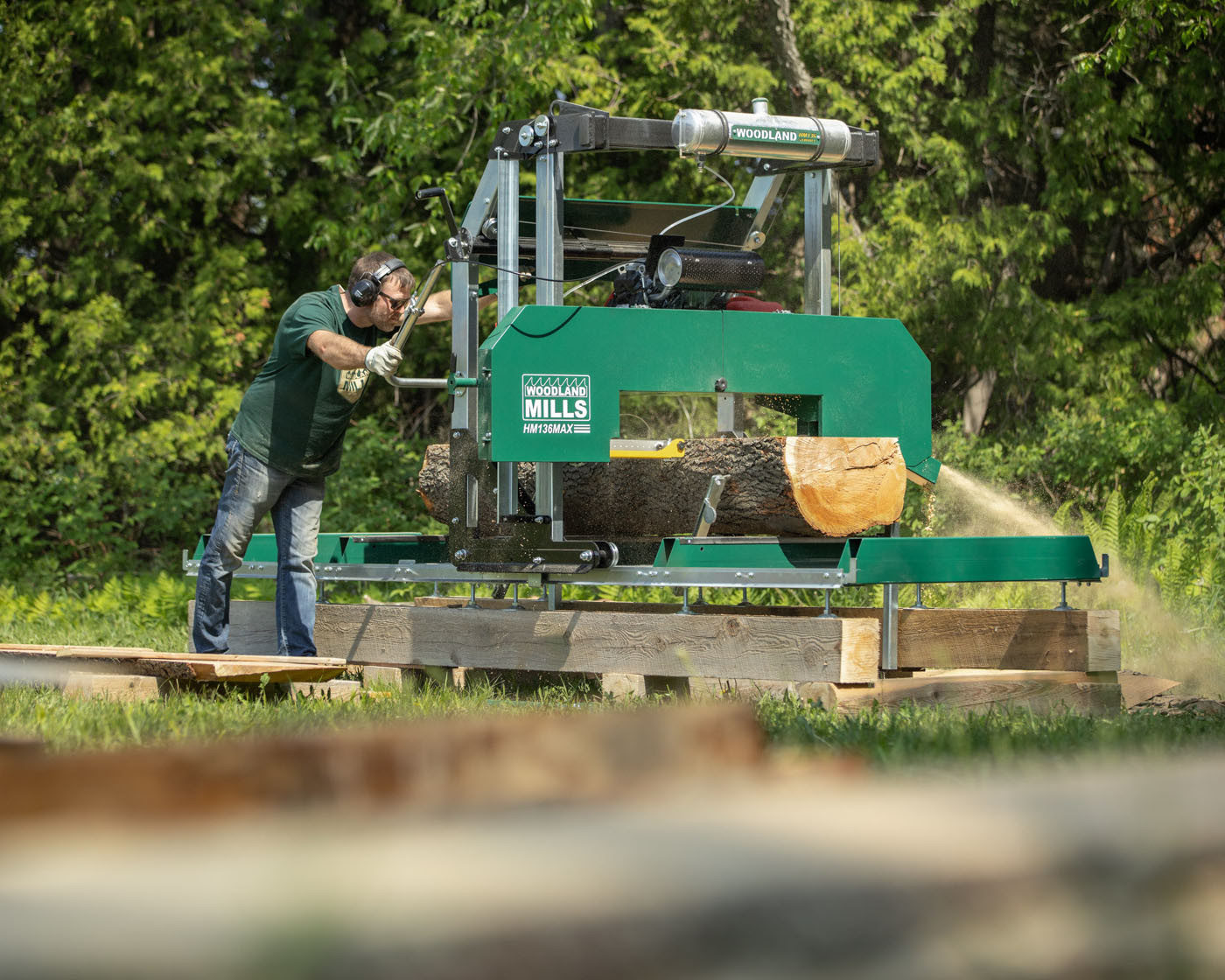 HM136MAX™ Portable Sawmill | Woodland Mills