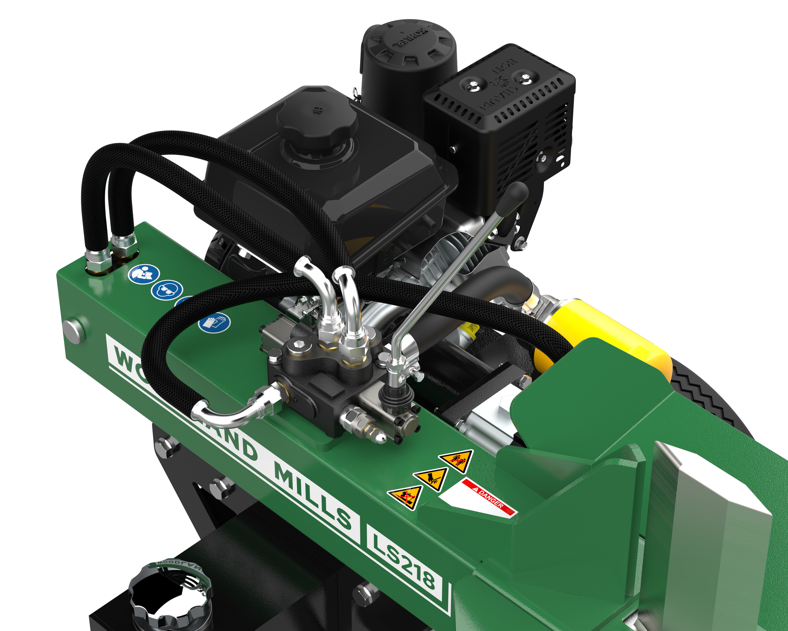 トランシーバー FT-818ND HL-45B HL-726D MFJ-902B etc LS218 2-Way Log Splitter | Woodland Mills