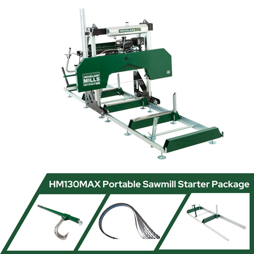 HM130MAX Portable Sawmill Starter Package