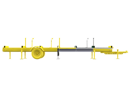 Ensemble de rallonges pour chenilles et remorques Woodlander, HM136MAX