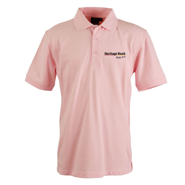 Men's Darling Pink polo