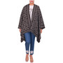 Women Shawl Ladies Aztec Cape Shawl Girls Warm Wrap Shawl