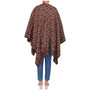 Women Shawl Ladies Aztec Cape Shawl Girls Warm Wrap Shawl