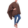 Women Shawl Ladies Aztec Cape Shawl Girls Warm Wrap Shawl