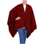 Women Shawl Ladies Aztec Cape Shawl Girls Warm Wrap Shawl