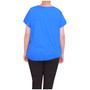 Ladies Italian Top Women Printed Shirt Summer Girls Top T-shirt