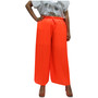 Ladies Palazzo Women Pleated Trouser Wide Leg Chiffon Pants