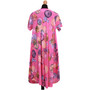 WOMEN DRESS LADIES MAXI DRESS PRINTED SHORT SLEEVE SUMMER HOLIDAYS CASUAL