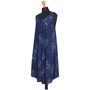 WOMENM SLEEVELESS DRESS LADIES PRINTER SKATER DRESS MAXI SUMMER HOLIDAYS CASUAL