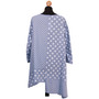 WOMENM PLUS SIZE TOP LADIES PRINTED ITALIAN POLKA DOTTED TOP SUMMER HOLIDAYS CASUAL
