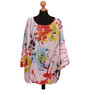 Italian Colored Splash Printed Top Plus Size