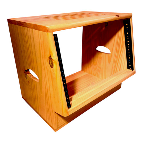 Ready-To-Ship Slanted 6-Space Studio Rack, Handle Cutouts & Top Venting
