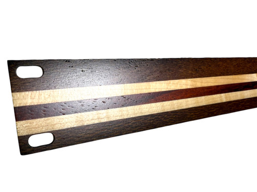 1U Leopardwood, Maple, and Bloodwood Mixed Hardwood Studio Rack Panel, 2 available, SHIPS FREE!! 1U Leopardwood, Maple, and Bloodwood Mixed Hardwood Studio Rack Panel, 2 available, SHIPS FREE!!
