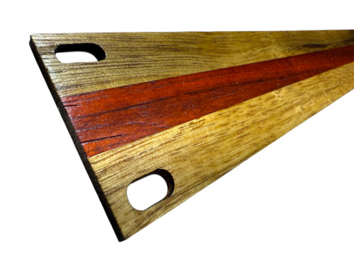 1U White Limba and Padouk Mixed Hardwood Studio Rack Panel, 3 available, SHIPS FREE!! 1U White Limba and Padouk Mixed Hardwood Studio Rack Panel, 3 available, SHIPS FREE!!