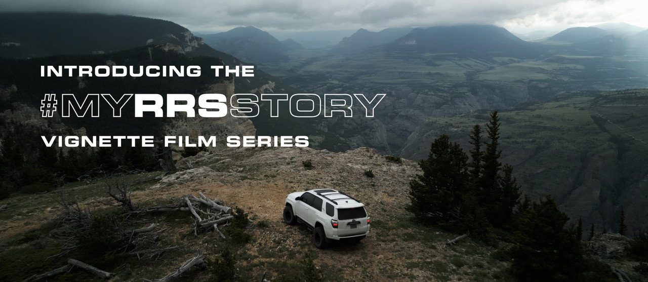 My RRS Story Banner, Toyota in the mountains