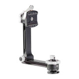 PG-01 LR Travel Pano-Gimbal Head: Arca Lever Clamp, Leveling Base