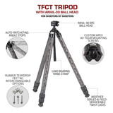 TFCT-33 Tactical Carbon Fiber Shooting Tripod with Anvil-30-ARC