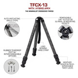 TFCX-13 Carbon Fiber Crossover Tripod