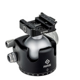 BH-55-SCR Ball Head: RRS-LOCK Dual Arca/Pic Lever Clamp