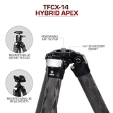 TFCX-14 Carbon Fiber Crossover Tripod