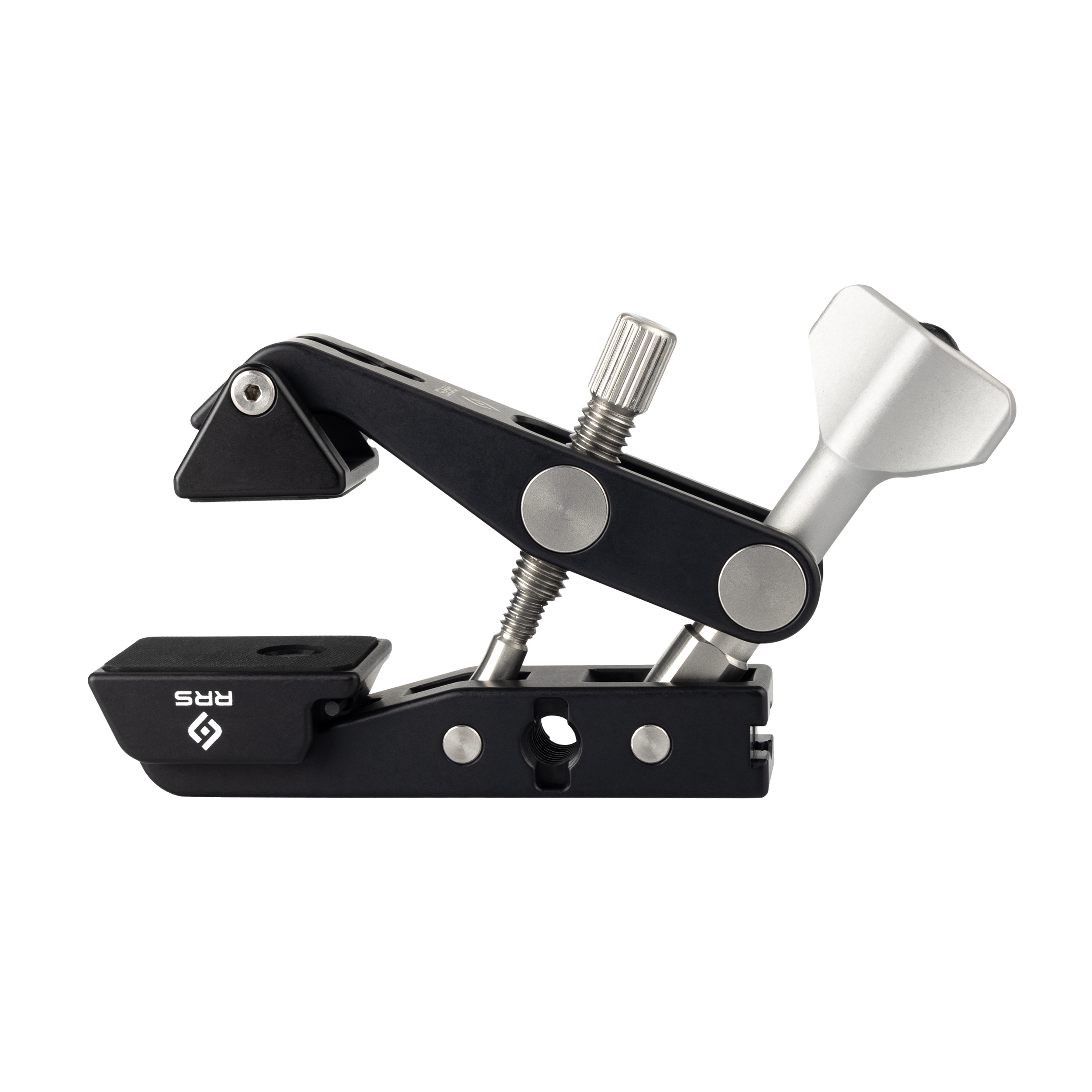 High-Strength Multi-Surface Clamp: 5 Accessory Mounting Sockets