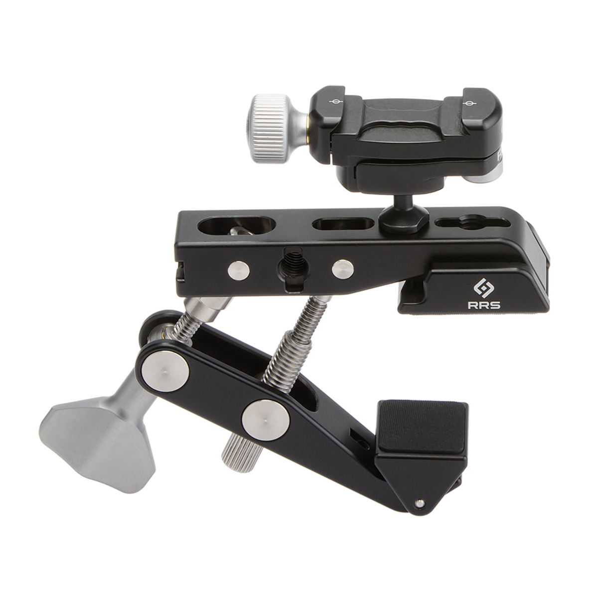 High-Strength Multi-Surface Clamp: 5 Accessory Mounting Sockets