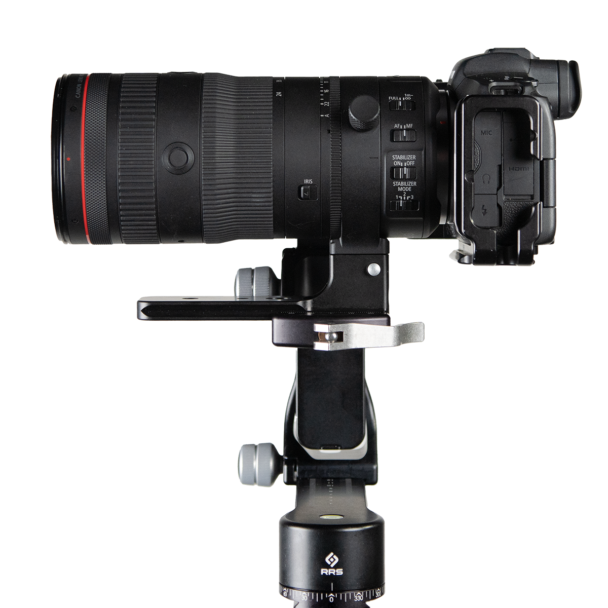LCF-55: Lens foot for Canon RF 24-105mm and 70-200mm f/2.8 L IS