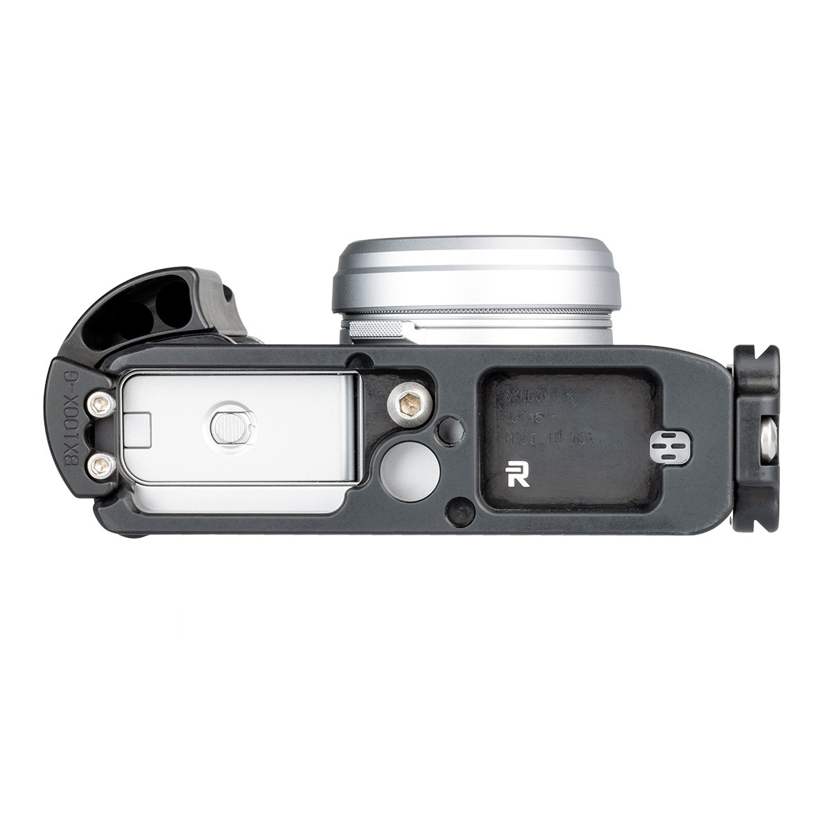 Fuji X100VI L-Bracket and Grip Set | Made in USA RRS L-Bracket