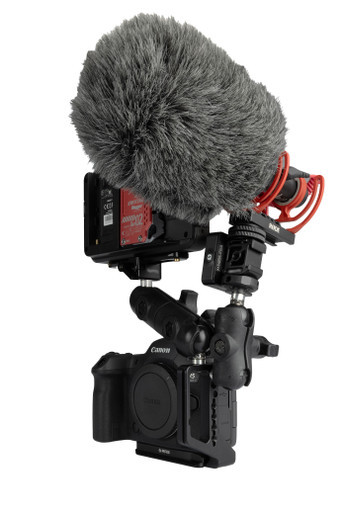 Canon R5/R6 Series Custom Arca Mounting Plates Video/Offset L-Bracket