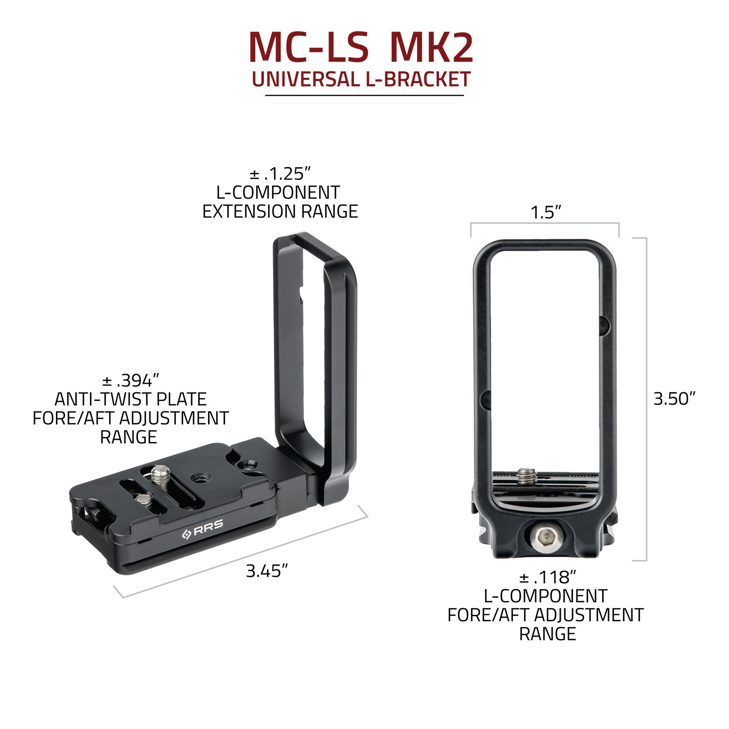 MC-LS Mk2 Universal Camera L-Bracket