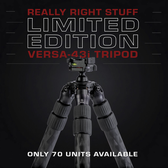 Versa-43i Inverted Carbon Fiber Tripod Package