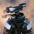 In Use Close up of ball head with open lever