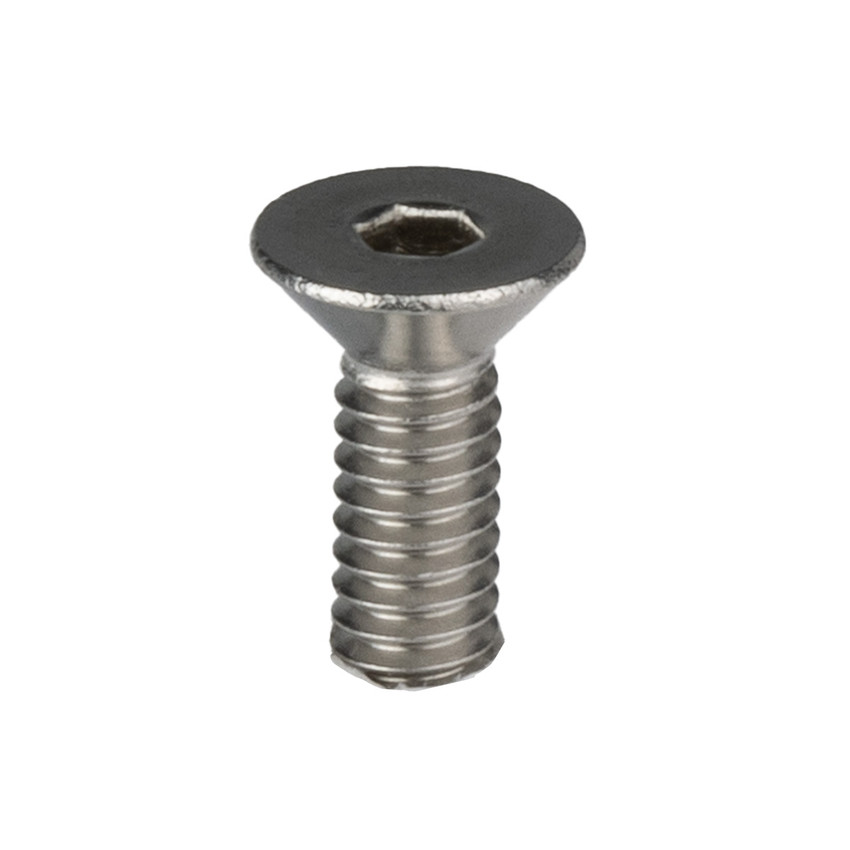 Flat Head, 1/4"-20 x 3/4" long hex screw