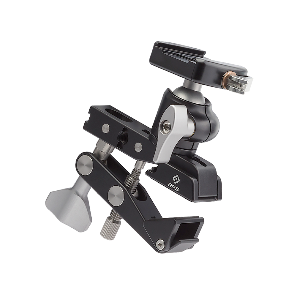 Full side view Multi-surface clamp with BC-18 attached