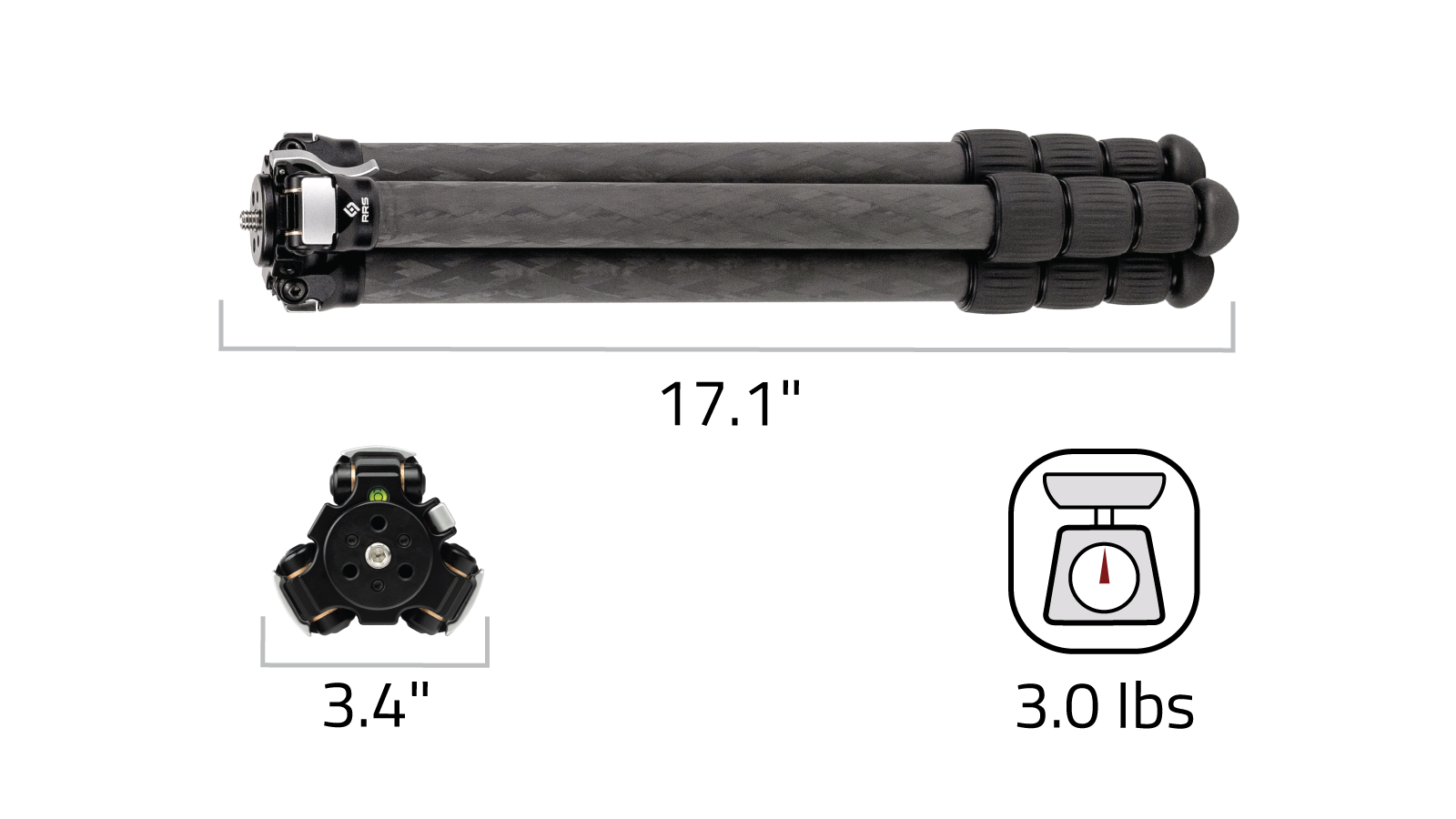 Ascend-14-PF folded and weight