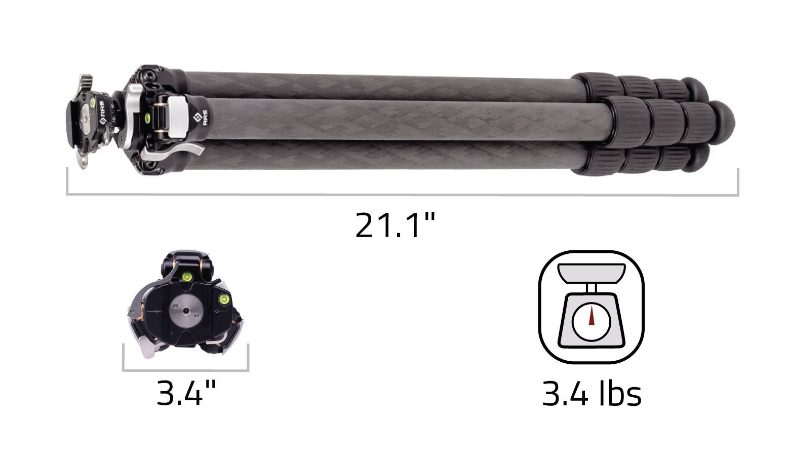 Ascend-14L-BH folded and weight