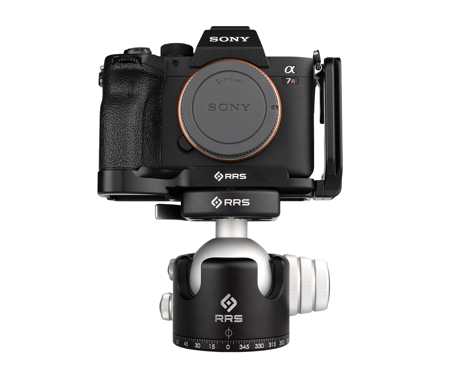 Arca-style dovetail plate engaging a quick-release clamp