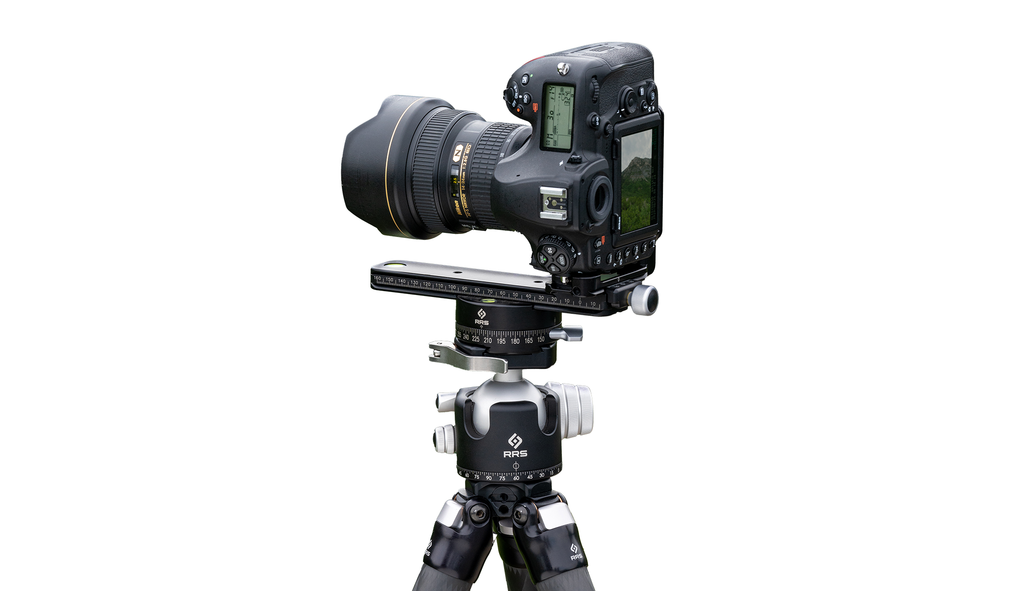 BH-55 with panning clamp setup