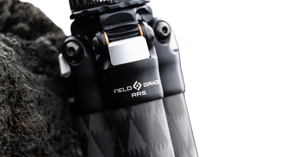 Close up shot of the RRS Field Grade Tripod