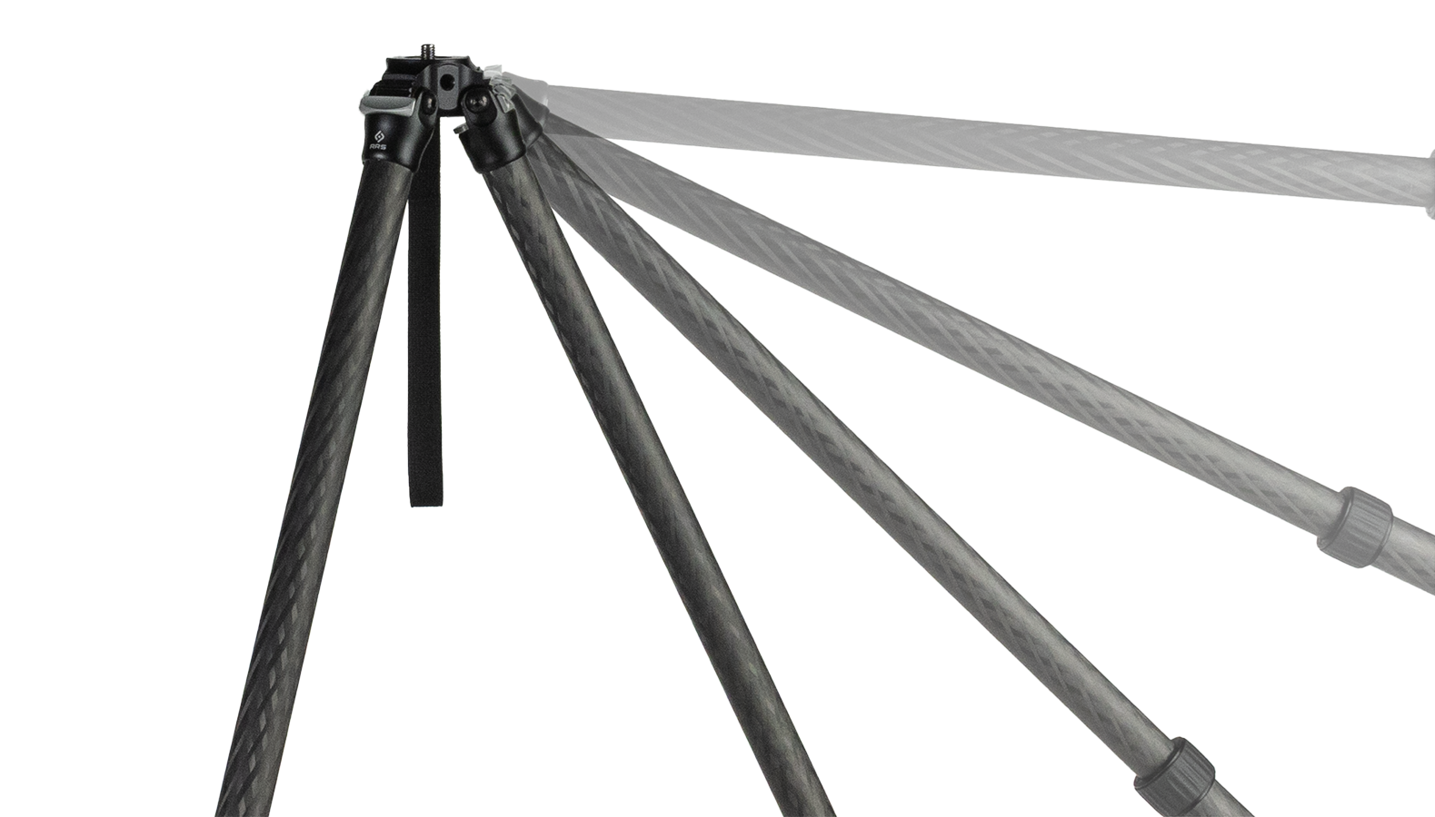 Benchmark magnetic self-ratcheting leg angle tabs