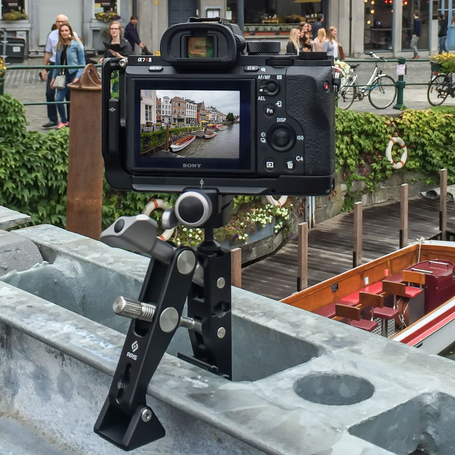 BC-18 on Multi-Surface Clamp on bridge